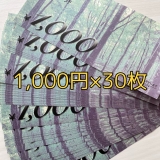 【送料無料】イオン商品券 1,000円×30枚セット
